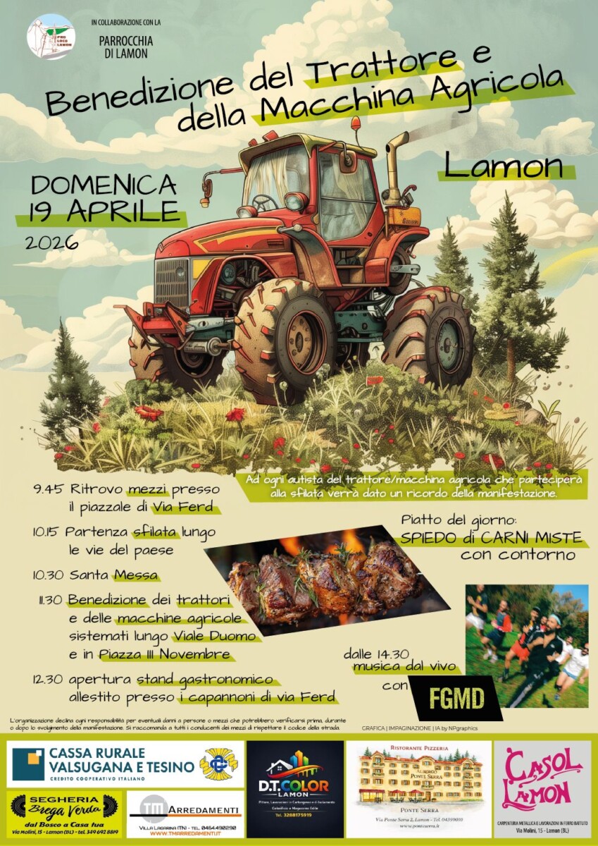 Scopri di più sull'articolo Benedizione del Trattore e della Macchina Agricola