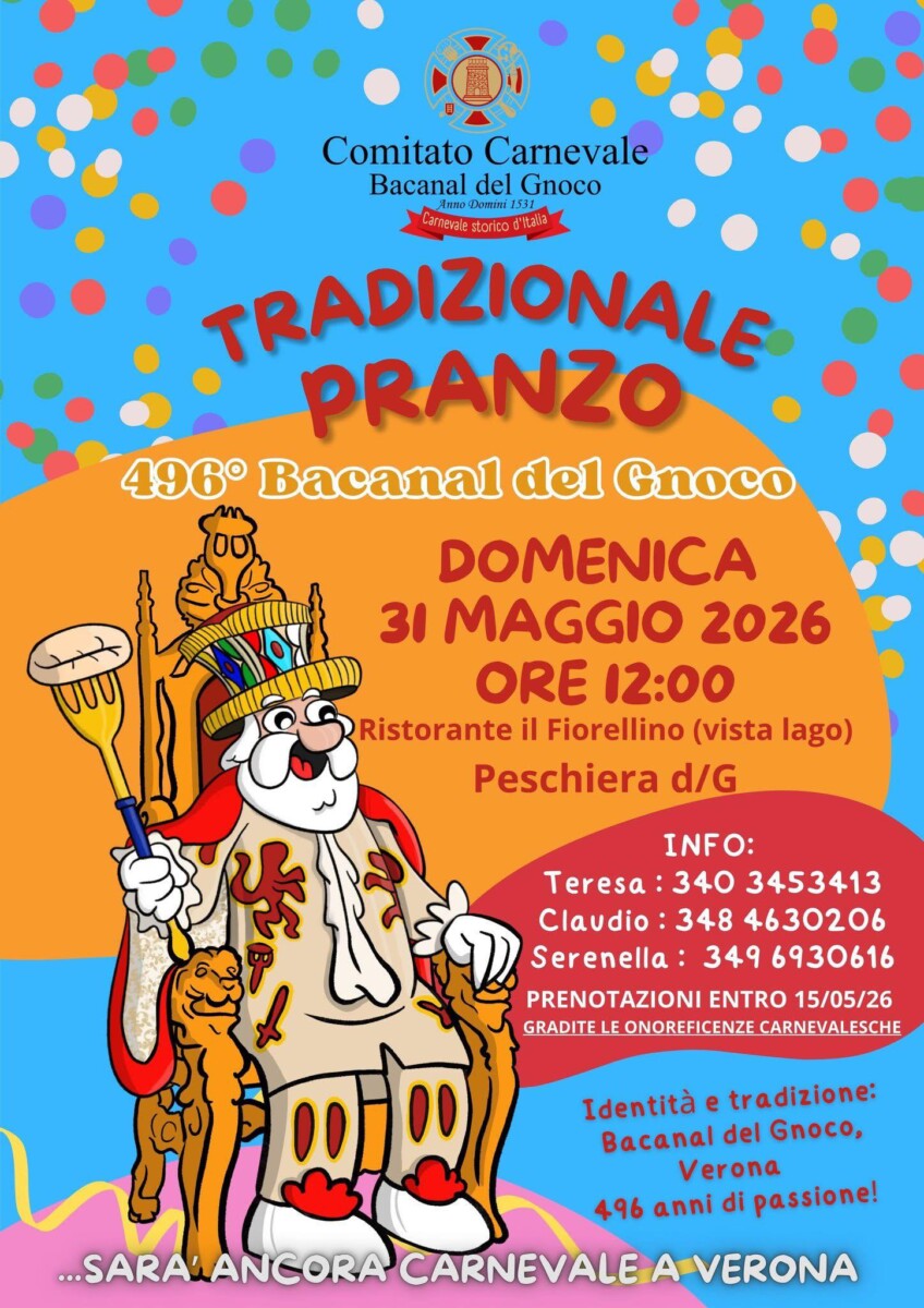 Scopri di più sull'articolo 496° Bacanal del Gnoco