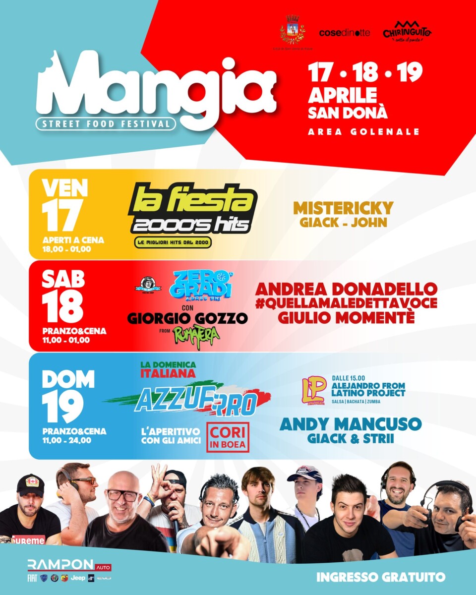 Scopri di più sull'articolo MANGIA Street Food Festival