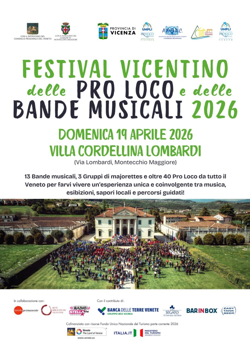 Scopri di più sull'articolo Festival vicentino delle pro loco e delle bande musicali
