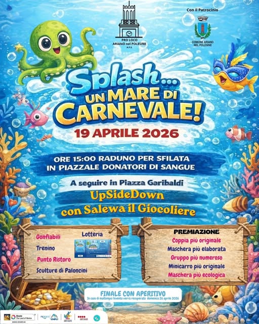 Scopri di più sull'articolo Splash…un mare di Carnevale!
