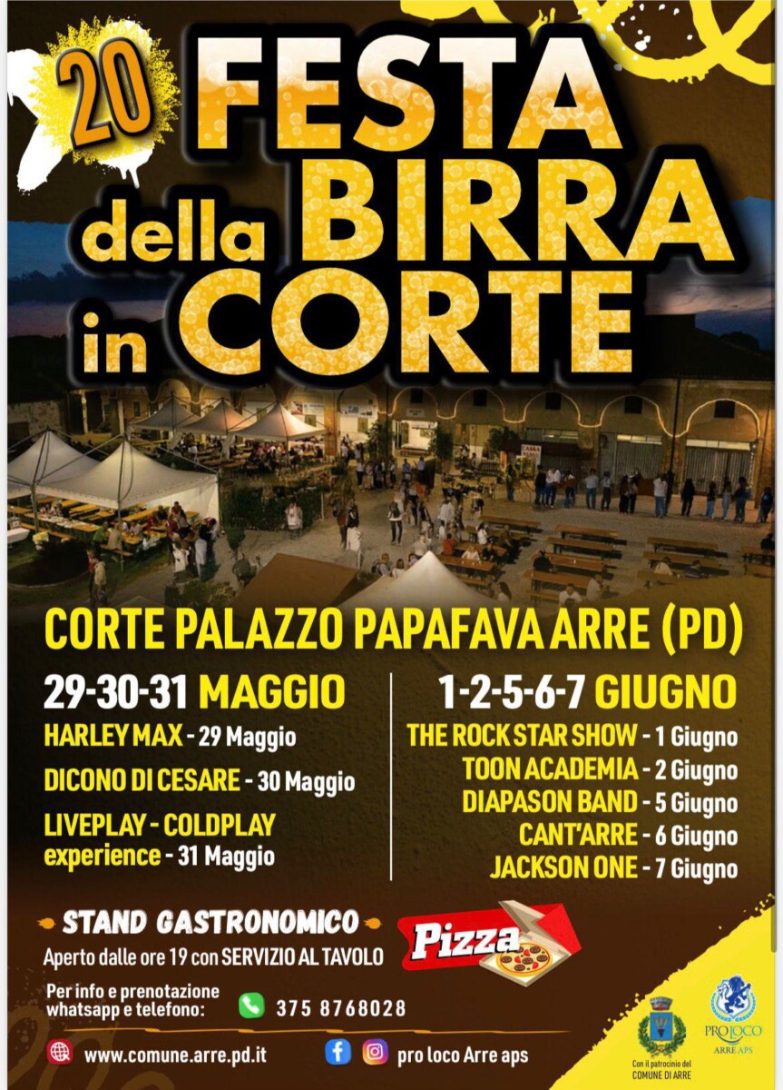 Scopri di più sull'articolo 20^ Festa della Birra in Corte