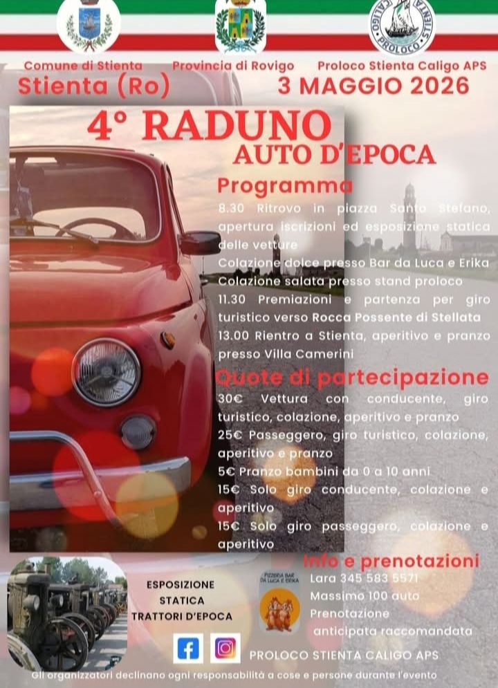 Scopri di più sull'articolo 4° Raduno Auto d’Epoca