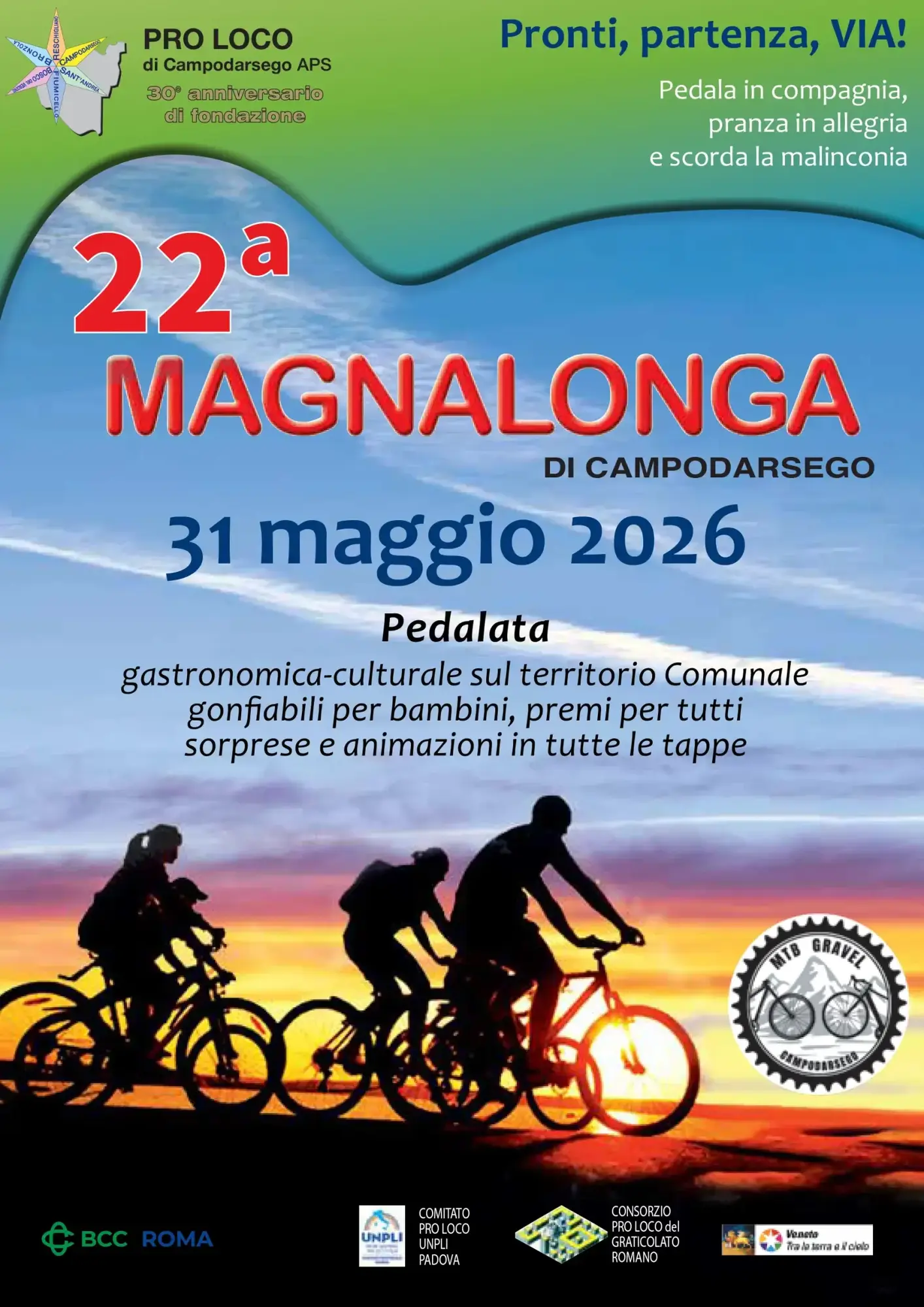 Scopri di più sull'articolo 22^ Magnalonga di Campodarsego