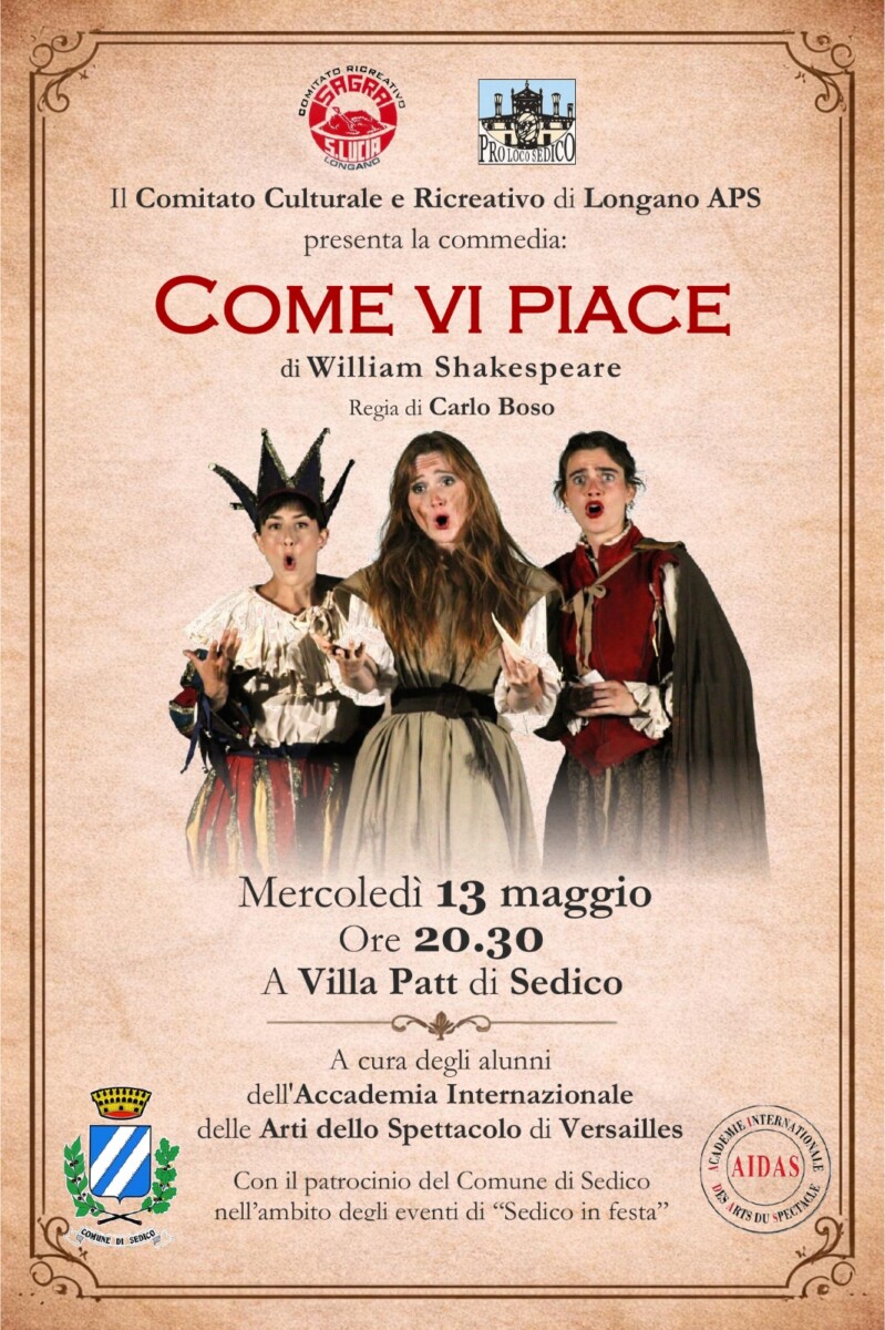 Scopri di più sull'articolo Come vi Piace
