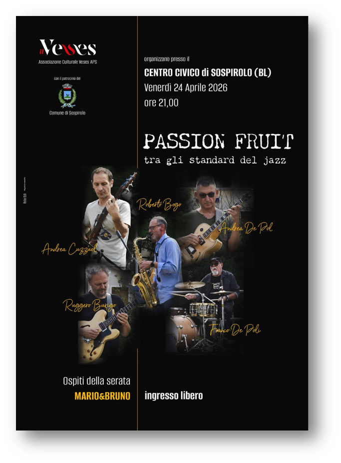 Scopri di più sull'articolo Concerto dei Passion Fruit tra gli standard del jazz