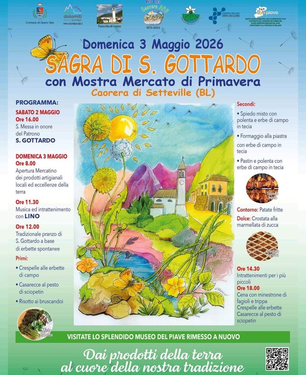 Scopri di più sull'articolo Sagra di S. Gottardo & Mostra Mercato di Primavera