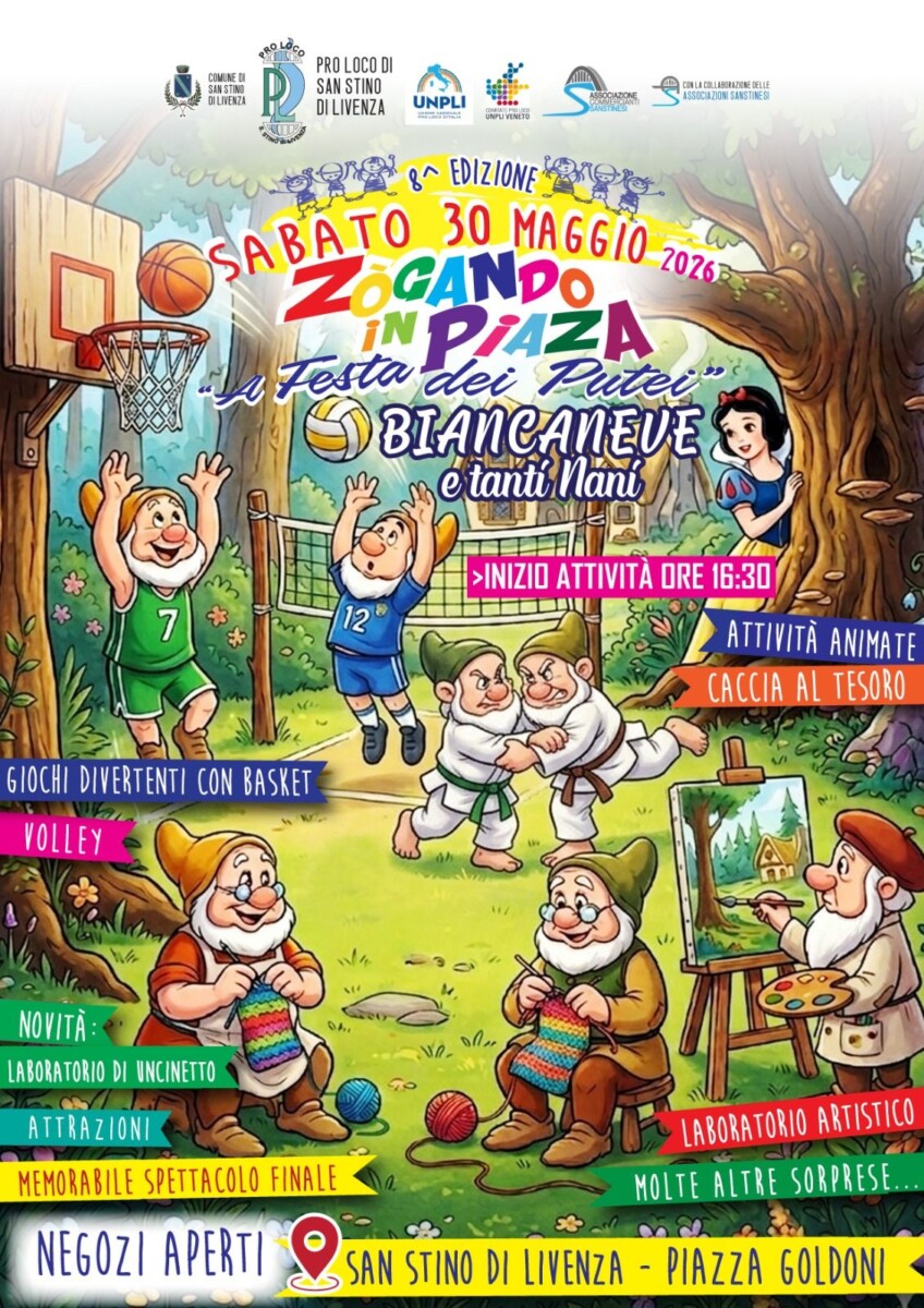 Scopri di più sull'articolo Zogando in Piazza: “A Festa dei Putei” – 8^Edizione