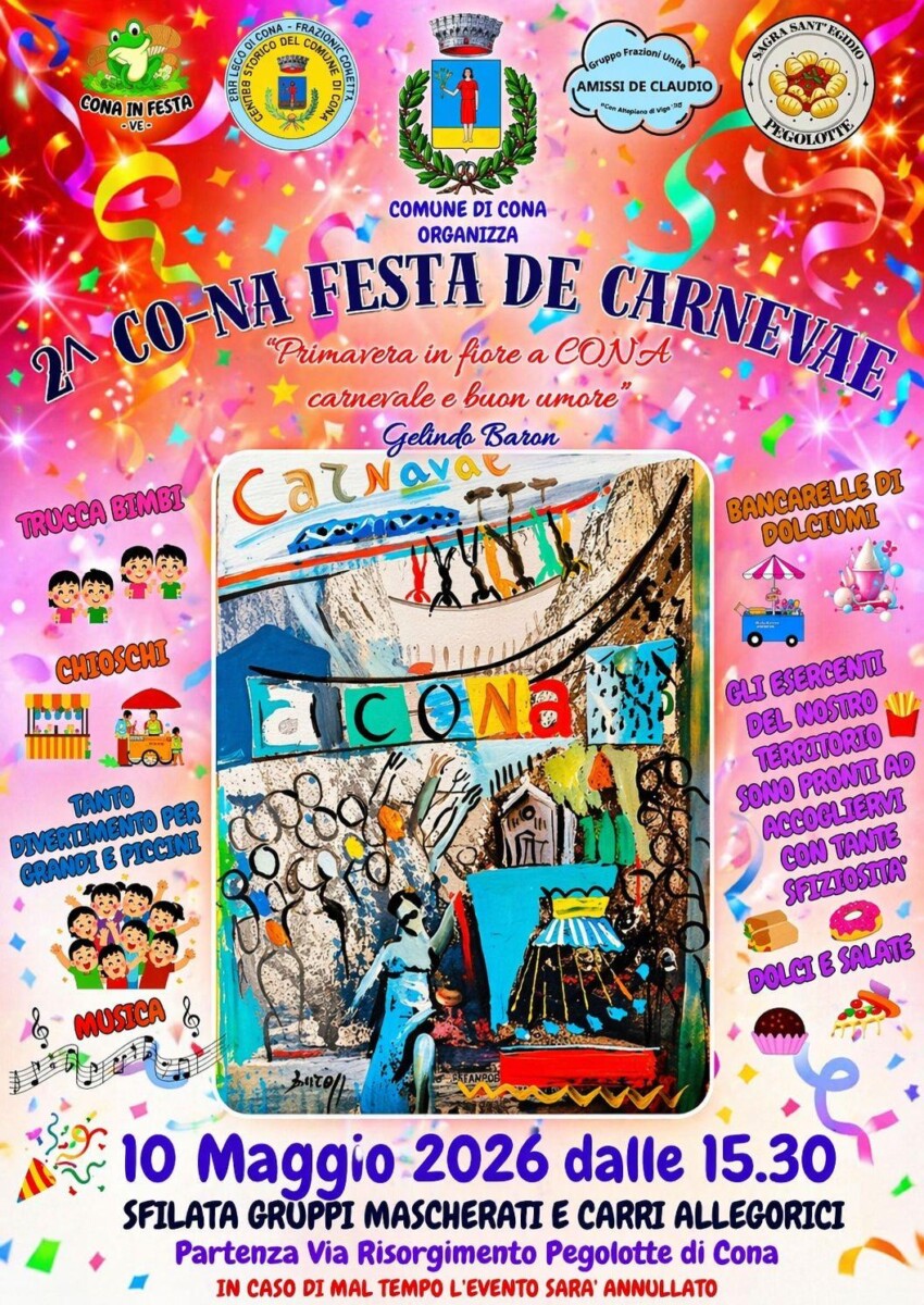 Scopri di più sull'articolo 2^ Co-Na Festa de Carnevae