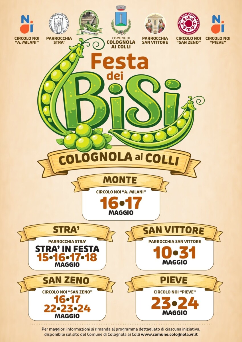 Scopri di più sull'articolo Sagra dei Bisi a Colognola ai Colli