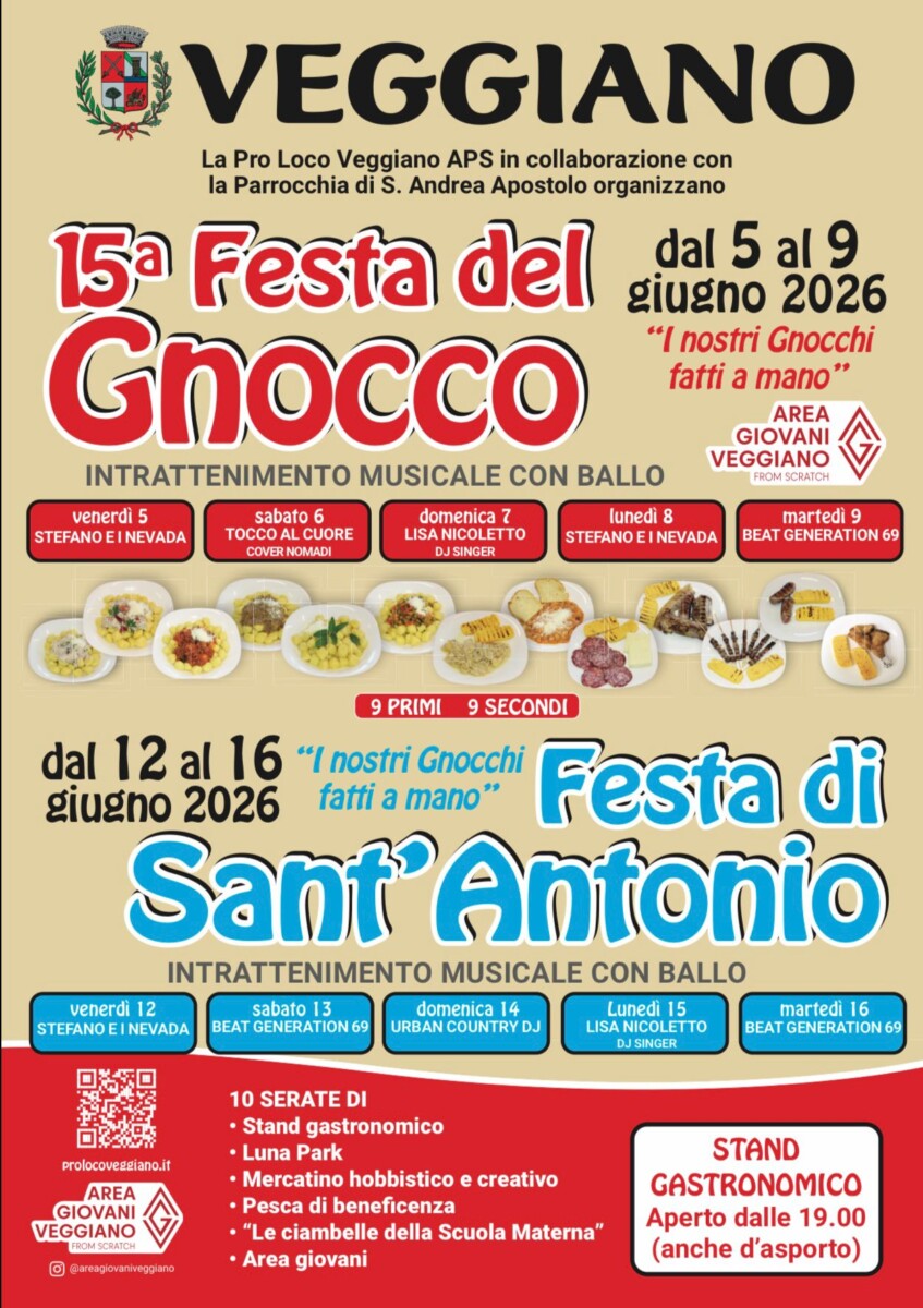 Scopri di più sull'articolo 2 Feste: Festa del Gnocco e Festa di Sant’Antonio
