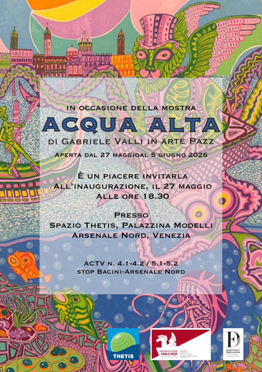 Scopri di più sull'articolo Invito all’opening della mostra Acqua Alta