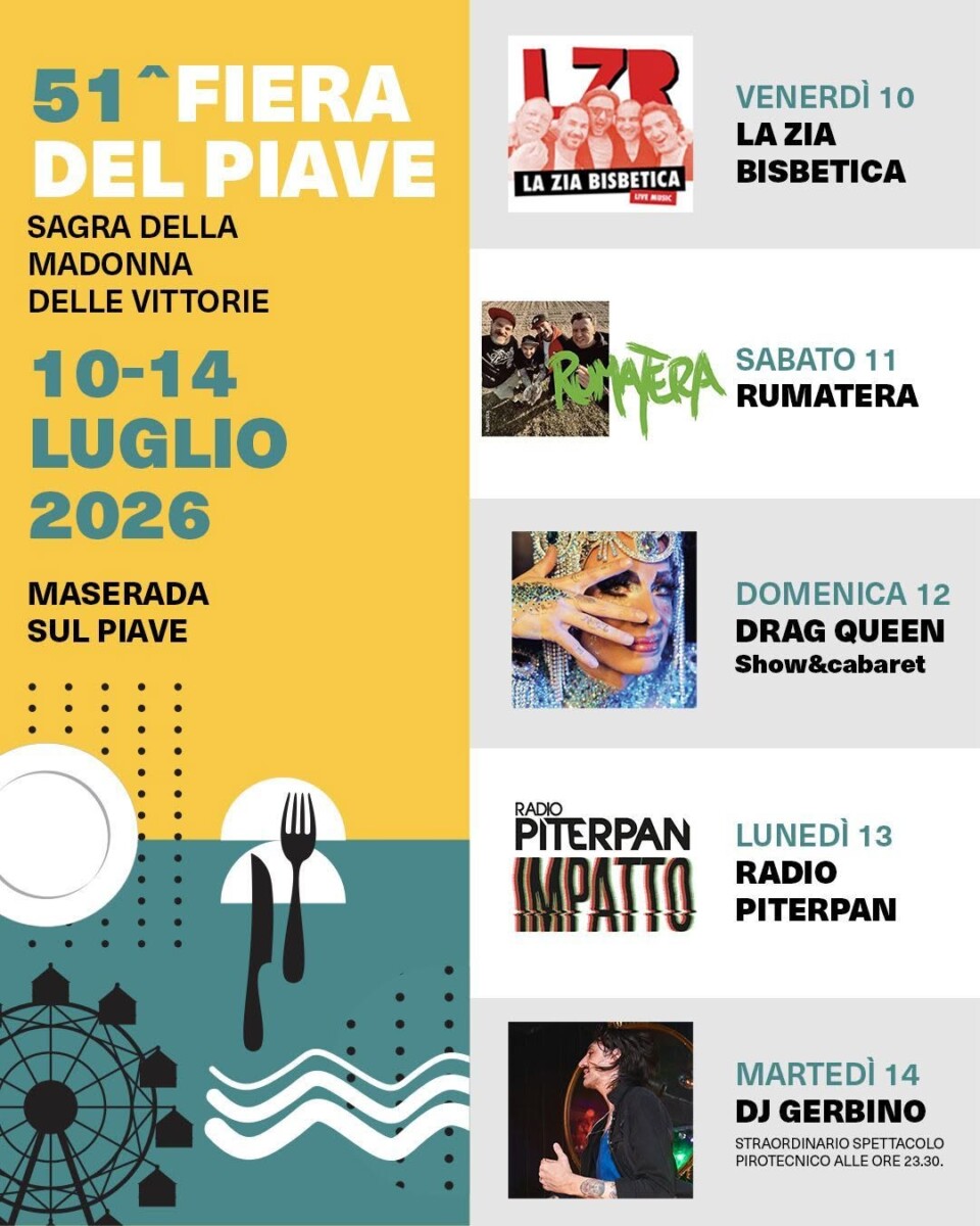 Scopri di più sull'articolo 51^ Edizione della FIERA DEL PIAVE