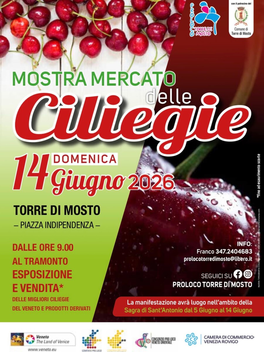 Scopri di più sull'articolo Mostra Mercato delle Ciliegie