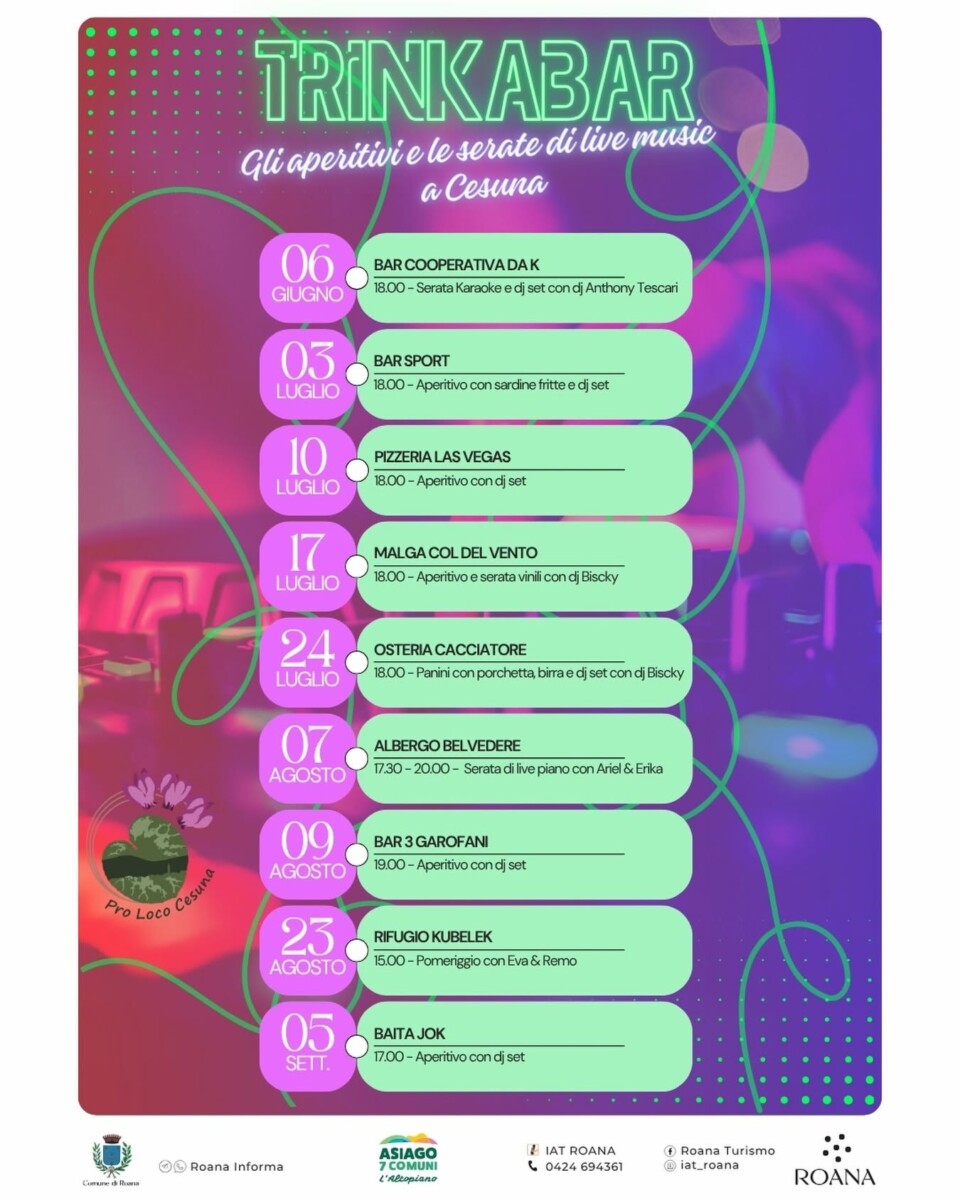 Scopri di più sull'articolo 3^Edizione TRINKABAR