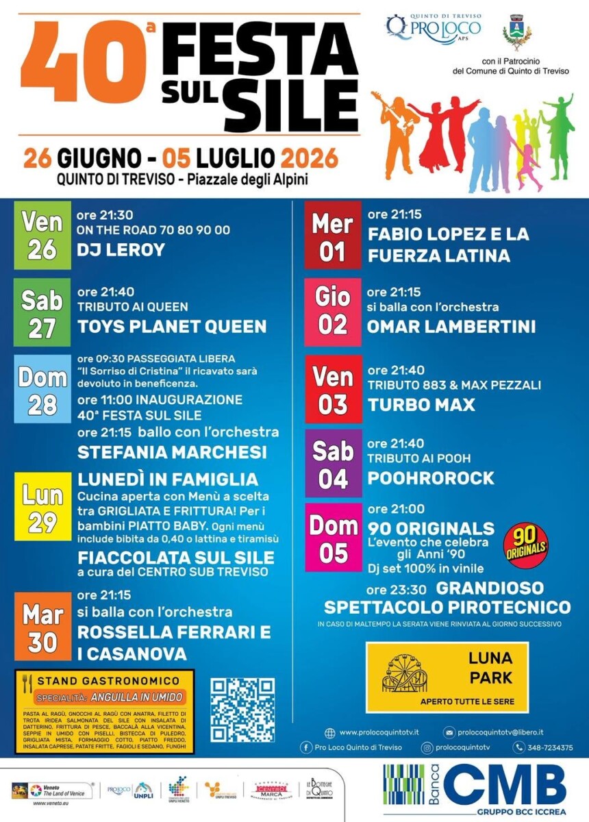 Scopri di più sull'articolo 40^Festa sul Sile