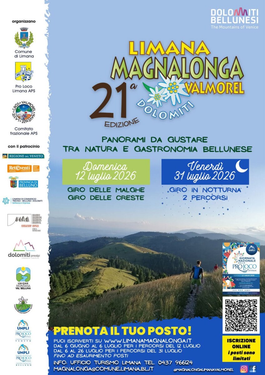 Scopri di più sull'articolo 21^ Edizione della Magnalonga Limana Valmorel