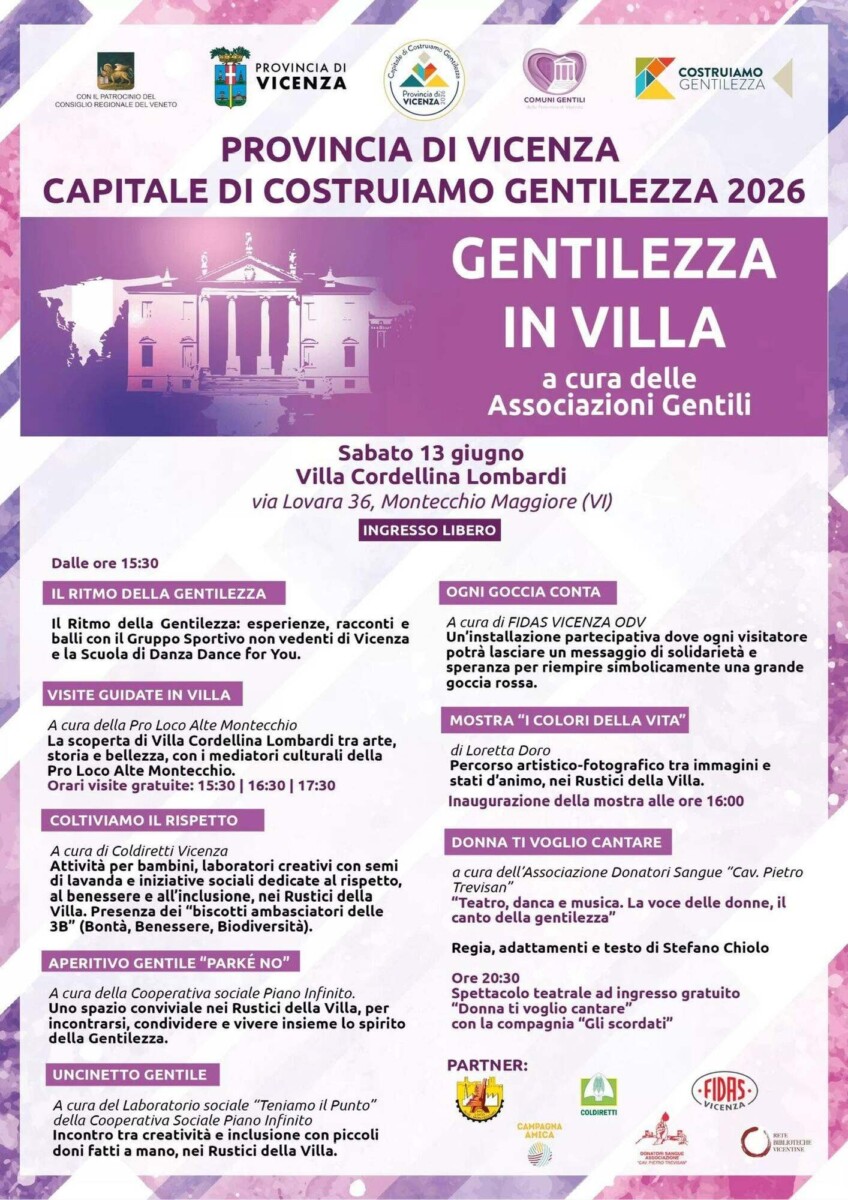 Scopri di più sull'articolo Gentilezza in Villa