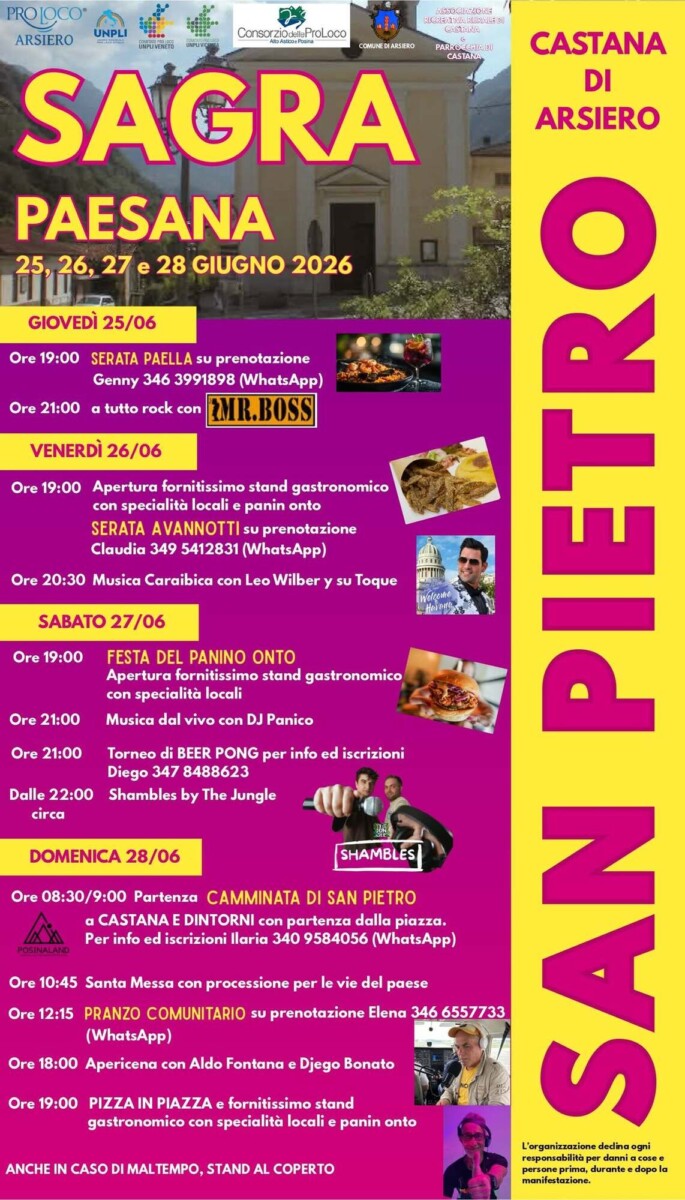 Scopri di più sull'articolo Festa a Castana di Arsiero