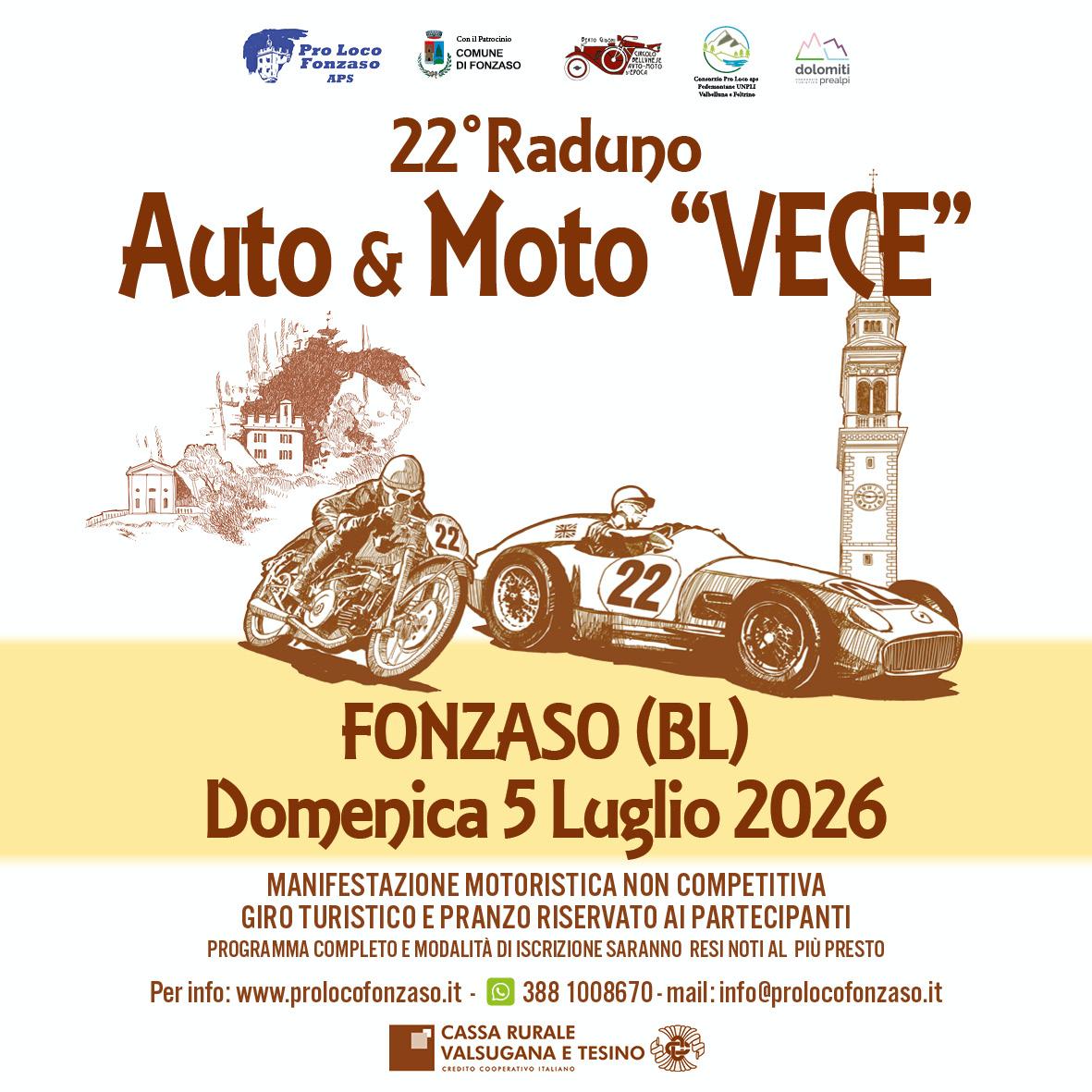 Scopri di più sull'articolo 22° Raduno AutoMoto de na olta