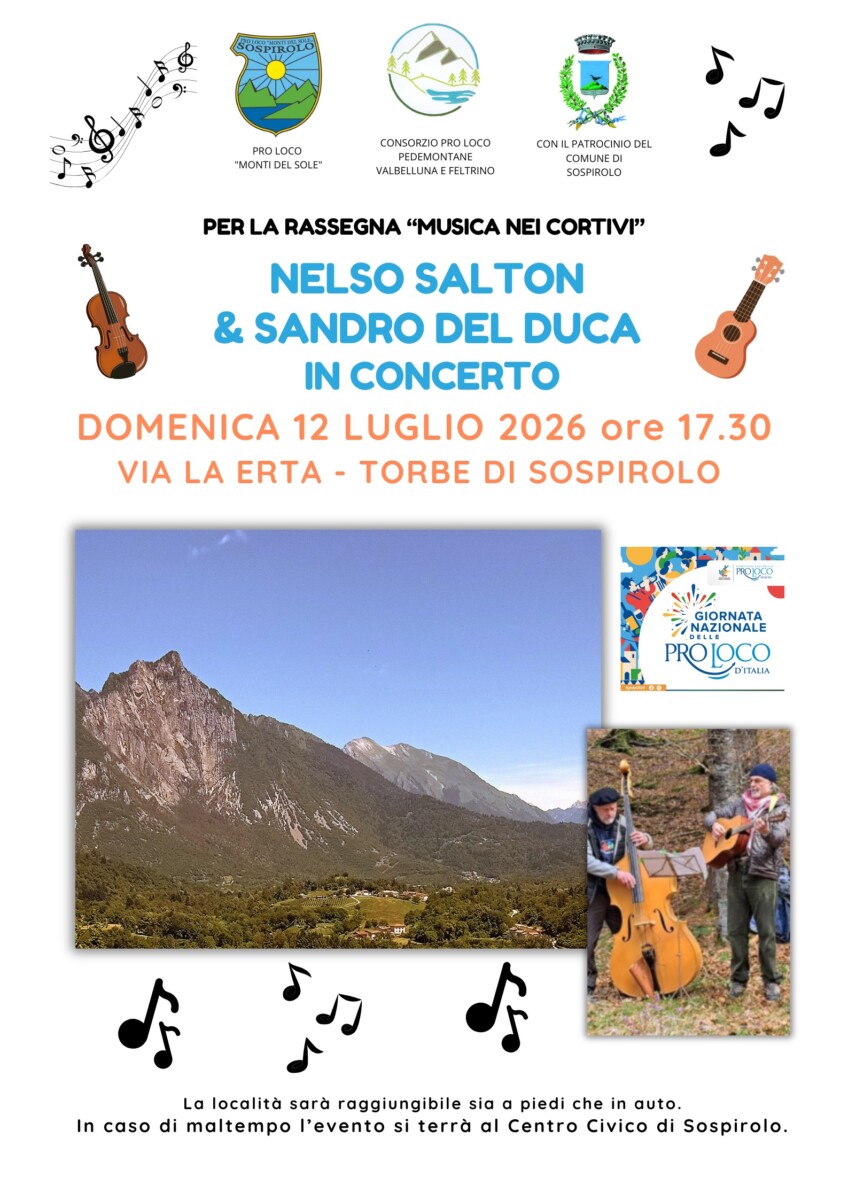 Scopri di più sull'articolo Musica nei Cortivi – con Nelso Salton e Sandro Del Duca
