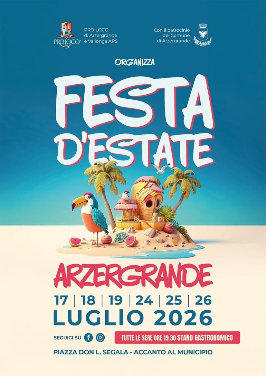 Scopri di più sull'articolo FESTA D’ESTATE ARZERGRANDE