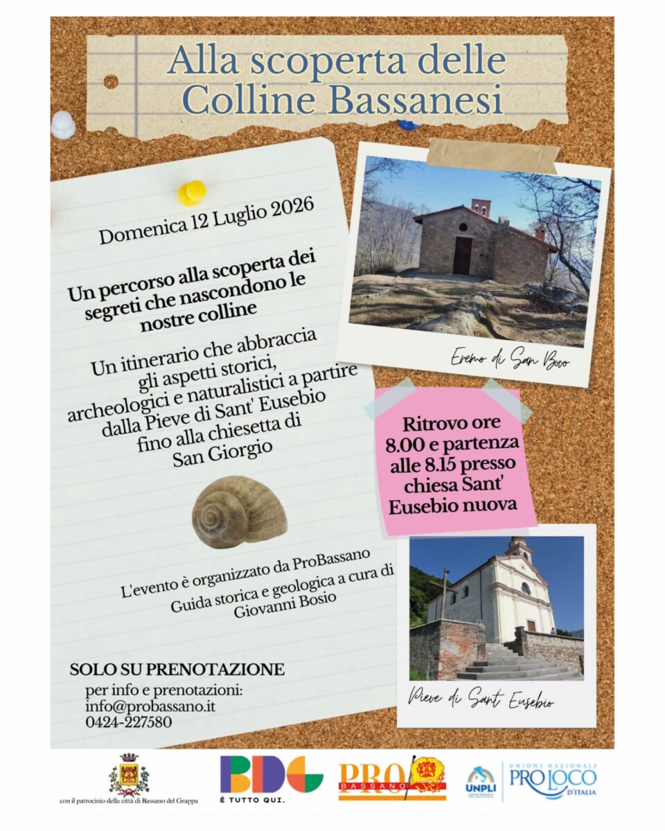 Scopri di più sull'articolo ALLA SCOPERTA DELLE COLLINE BASSANESI