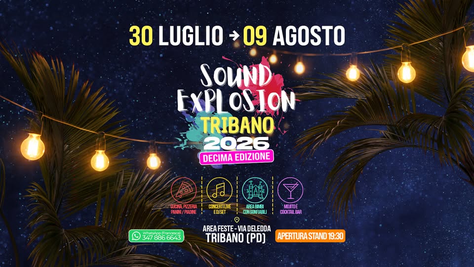 Scopri di più sull'articolo Sound Explosion 2026