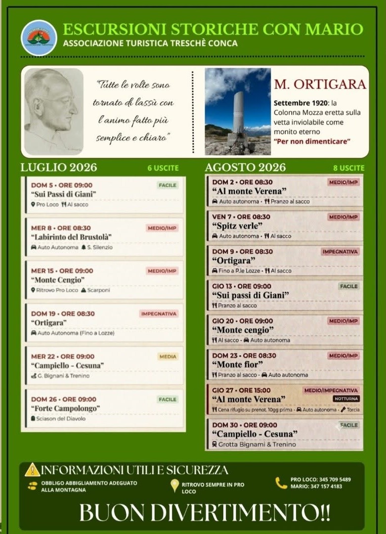 Scopri di più sull'articolo Escursioni storiche con Mario