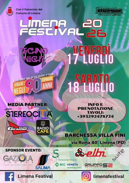 Scopri di più sull'articolo Limena Festival 2026