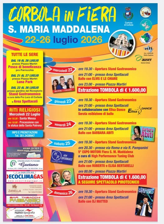 Scopri di più sull'articolo Corbola in Fiera