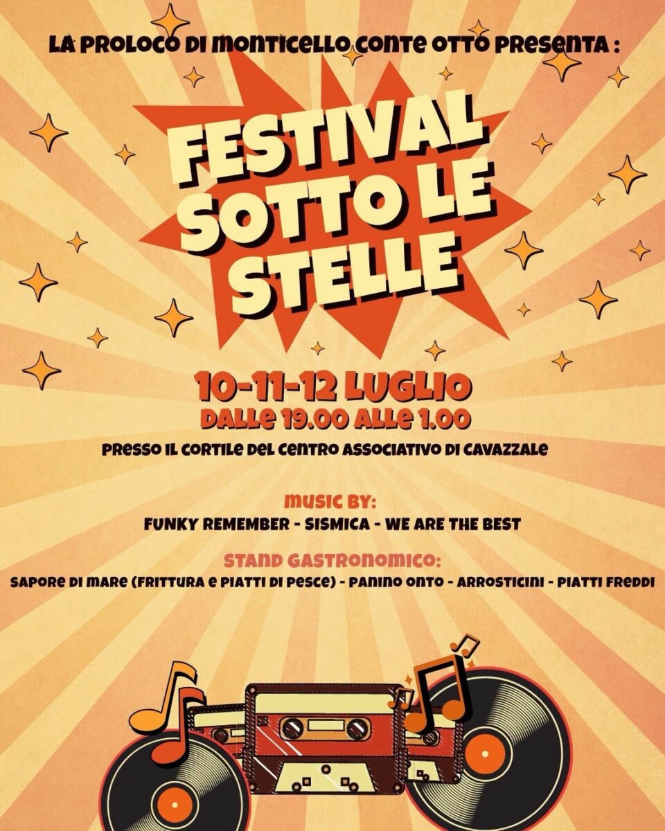 Scopri di più sull'articolo FESTIVAL SOTTO LE STELLE 2026