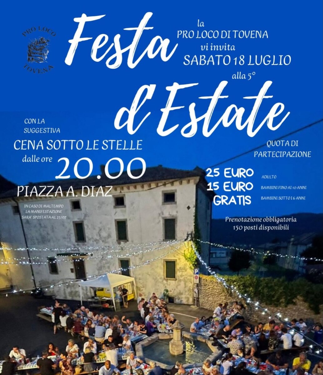 Scopri di più sull'articolo 5 ^Festa d’estate