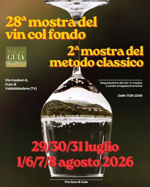 Scopri di più sull'articolo 28^ Mostra del Vin Col Fondo e della 2^ Mostra del Metodo Classico