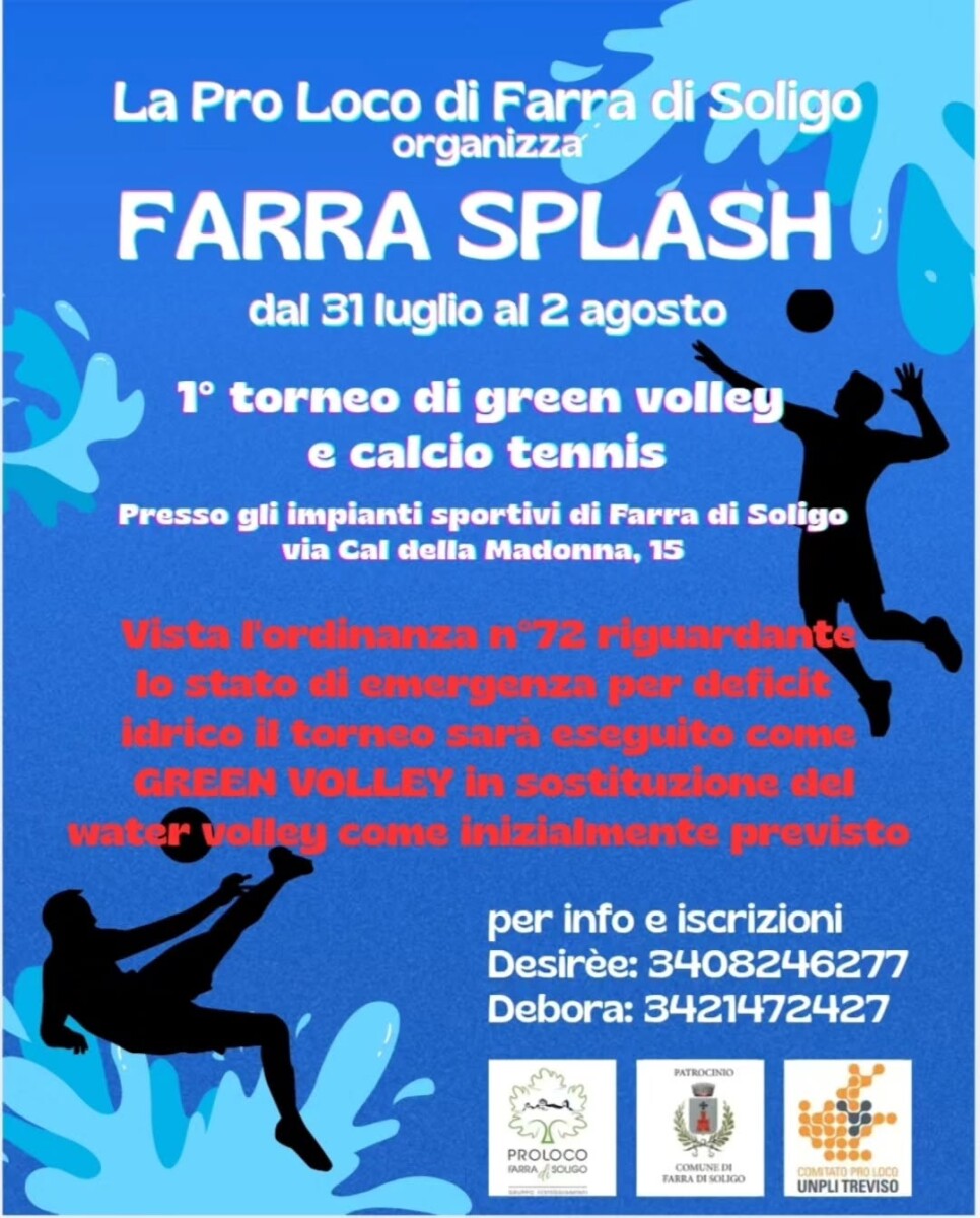 Scopri di più sull'articolo FARRA SPLASH