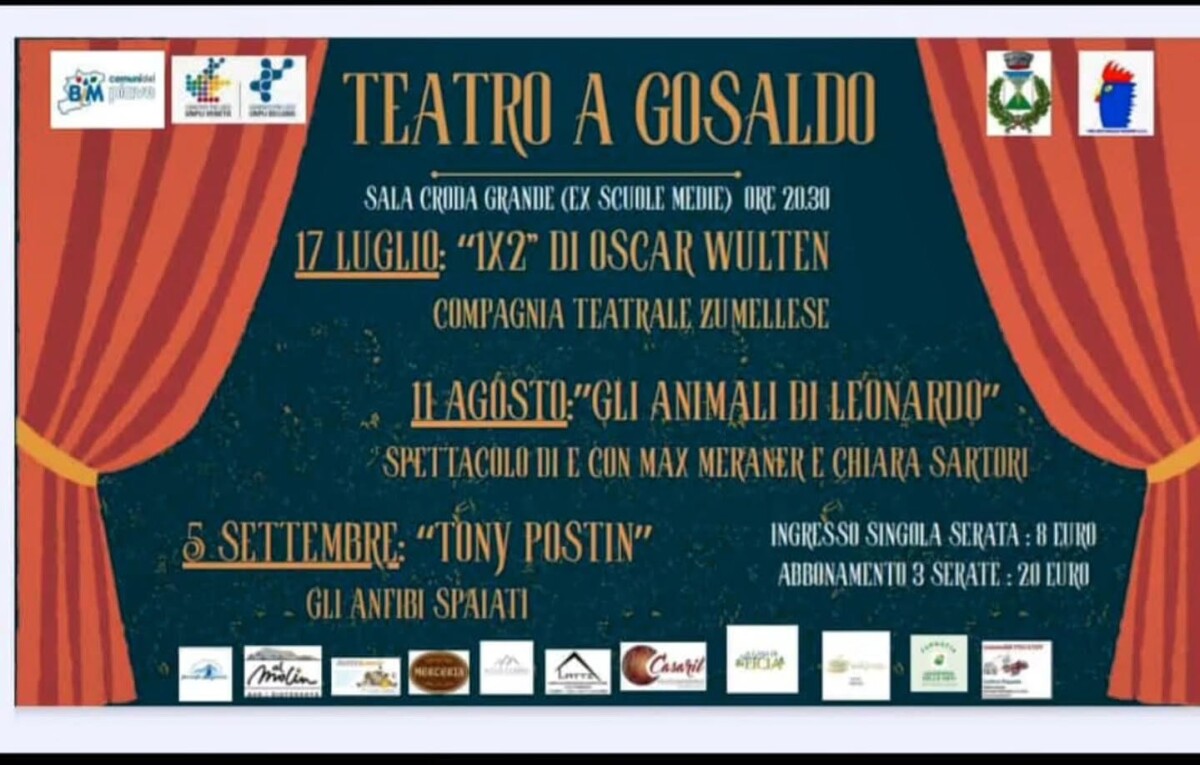 Scopri di più sull'articolo Teatro a Gosaldo
