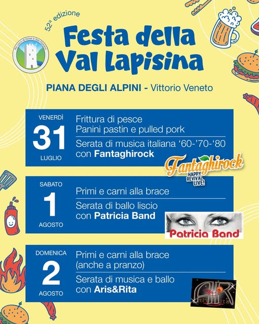 Scopri di più sull'articolo 52^ Festa della Val Lapisina