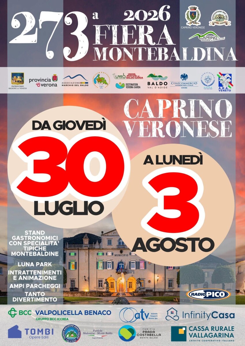 Scopri di più sull'articolo 273^ Fiera Montebaldina 2026