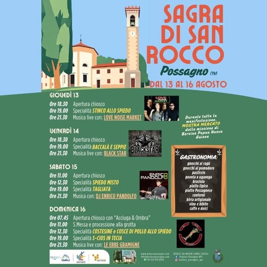 Scopri di più sull'articolo Sagra di San Rocco