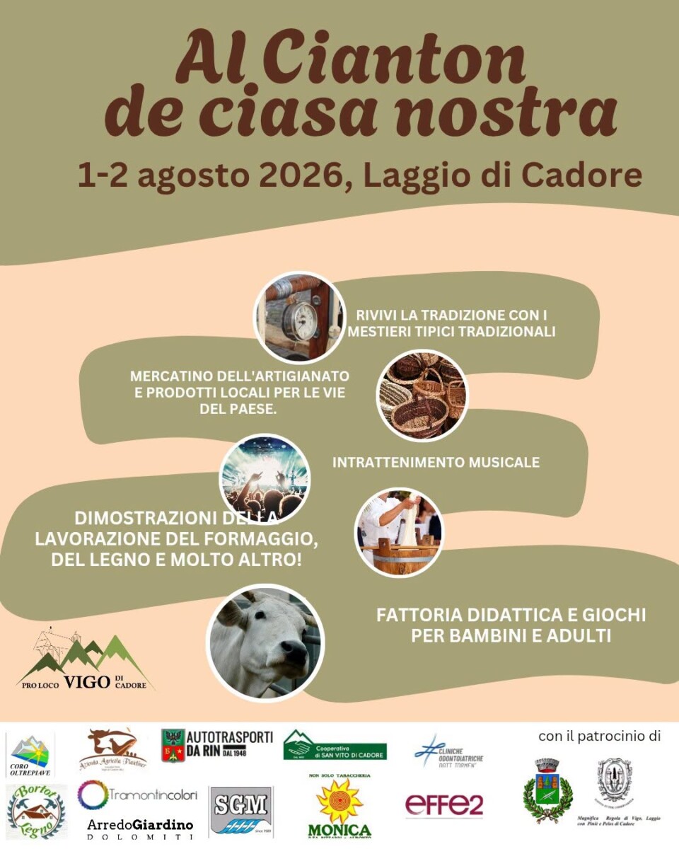 Scopri di più sull'articolo Al Cianton de ciasa nostra