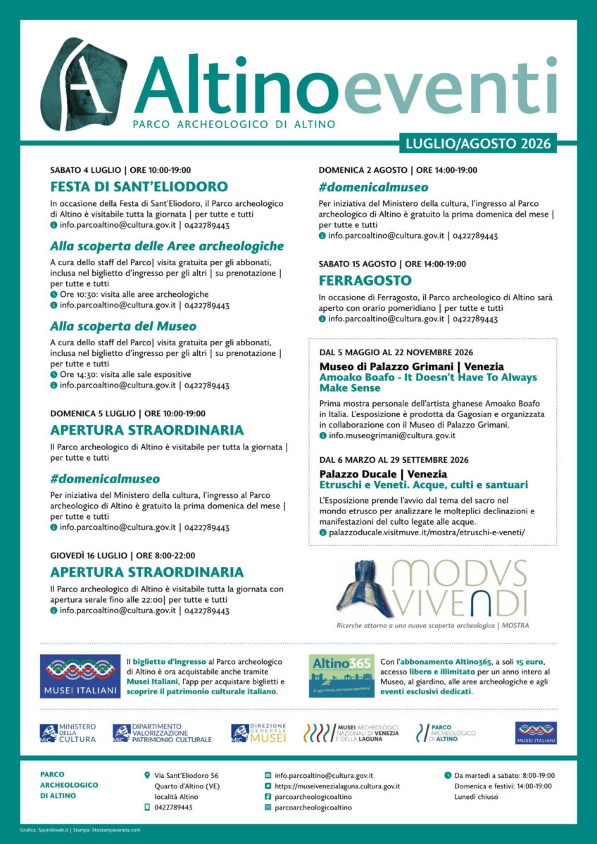Scopri di più sull'articolo Estate ad Altino