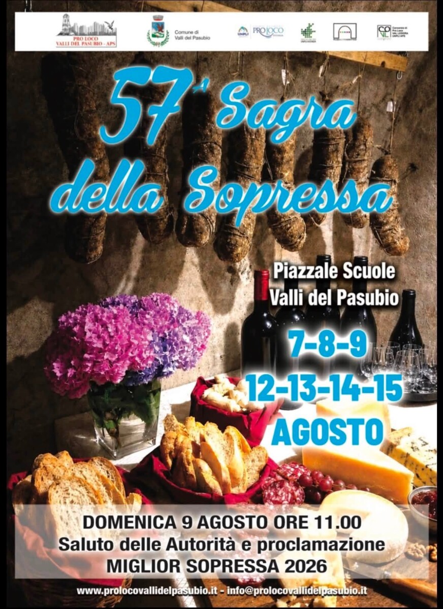 Scopri di più sull'articolo 57^ Sagra della Sopressa
