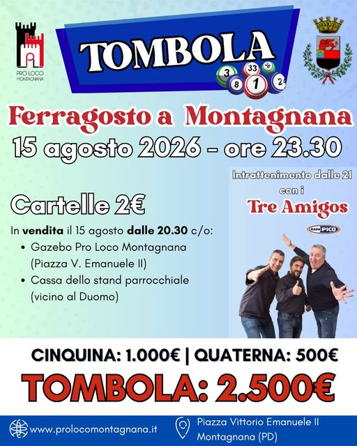 Scopri di più sull'articolo Tombola di Ferragosto