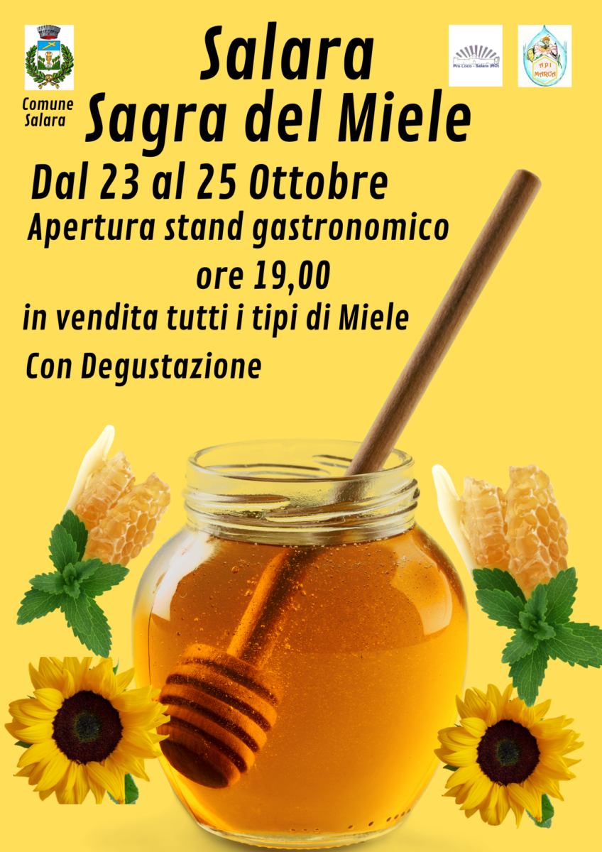 Scopri di più sull'articolo 3^ Edizione Sagra del Miele